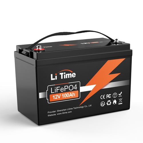 12v 100ah lifepo4 - 100ah, batterie