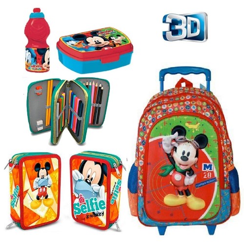 Set sac dos trolley 3d - set,