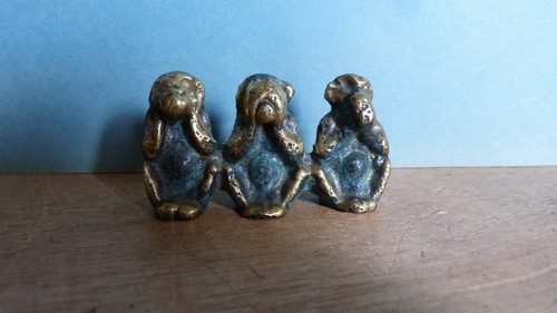 Petite sculpture bronze les - ,