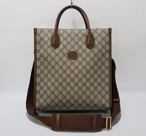 Gucci sac cabas entrelac - cabas,