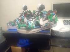 Chaussures Nike Customisées Façon Lego. Art.