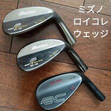 Jeu de têtes compensées Mizuno MP-T noir nickel 51°/53° + Leucole 56%