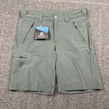 Salomon Shorts Mens 32 Green