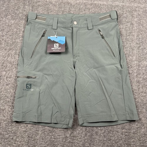 Salomon shorts mens green - salomon,