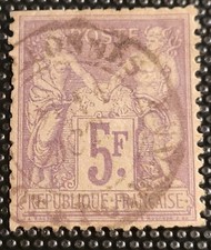 TIMBRE France. Sage 1877 N°