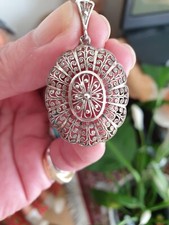 Ancien Pendentif Filigrané En