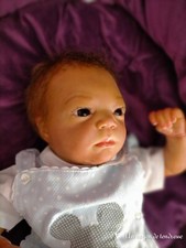 Reborn Baby doll Johanna awake