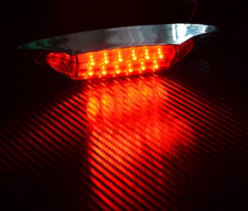 12v led rouge côté - x,