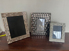 2 cadres bambous et 1 cadre alvéoles pour photos