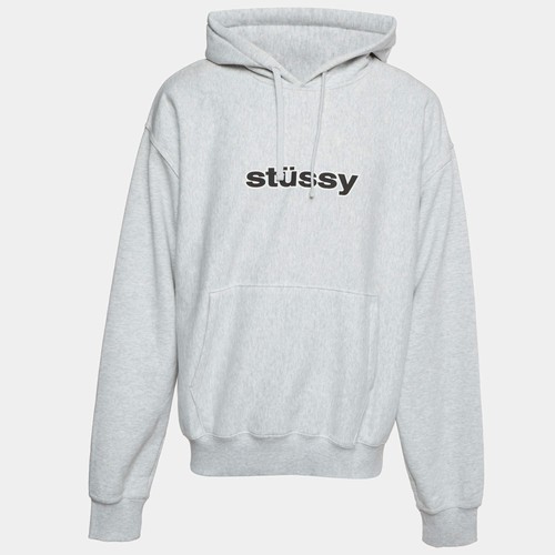 Sweat capuche stussy grey - sweat,