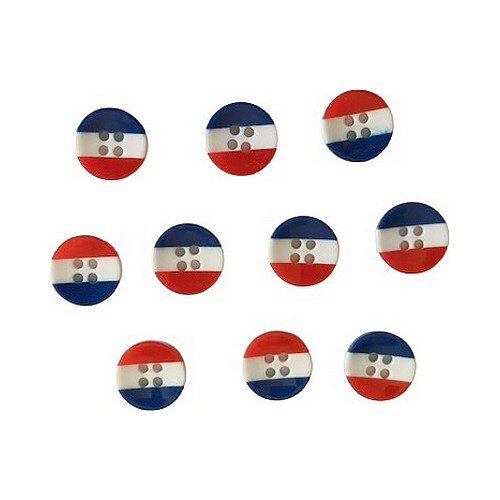 Boutons tricolores 4 - boutons,