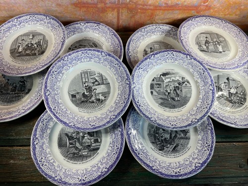 Suite assiettes à - 11,
