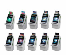 SEGA Astro City Mini Light Plus Full Set of 10 Arcade Capsule Toys Japan Rare