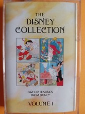 CASSETTE AUDIO DISNEY COLLECTION VOL1 FAVOURITE SONGS FROM DISNEY IMPORT 1991