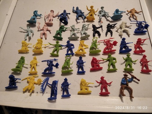 Lot soldat far west - far, 1/32