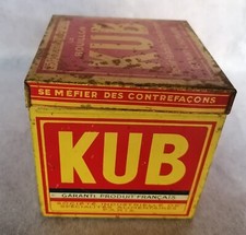 ANCIENNE BOITE BOUILLON KUB