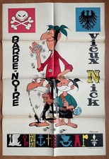 3 Suppléments posters Barbe Noire – Vieux Nick / Remacle du journal Spirou
