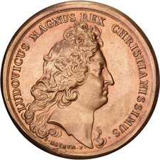 France, Médaille, Louis XIV