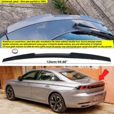 pour Peugeot 508 II F3 FB FH 2018-24 Aileron de coffre Becquet Spoiler universel