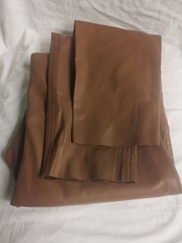 Pantalon cuir marron zara - pantalon,