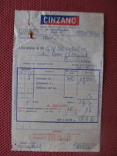 "0604"  VIEILLE FACTURE