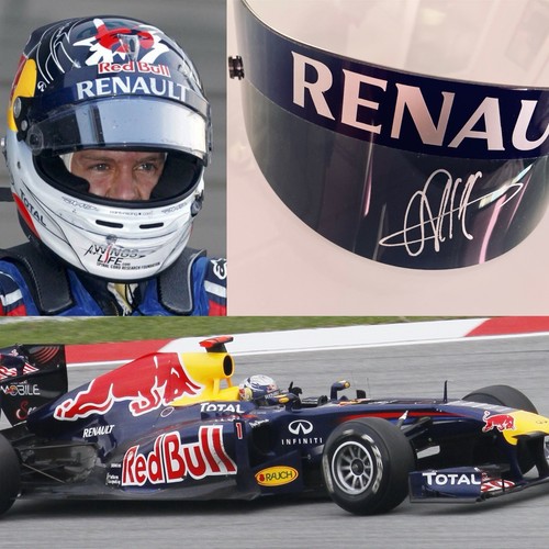Signed visor sebastian - signed,