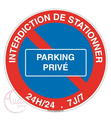 Panneau interdiction - panneau, de