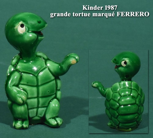 Kinder 1987 grande - grande, tortue