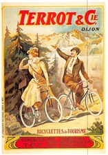CP Postcard Affiche Publicité TERROT BICYCLETTES Edit CLOUET 10432