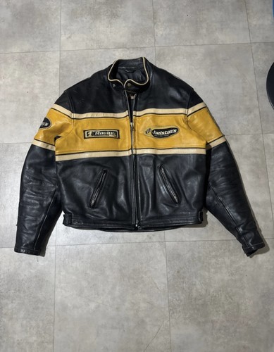 Blouson moto cuir - , helston's