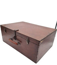 Ancienne boite valise caisse