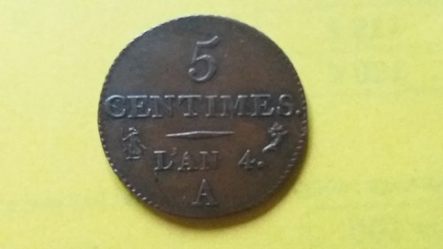 Centimes dupré 4 petit - 5,
