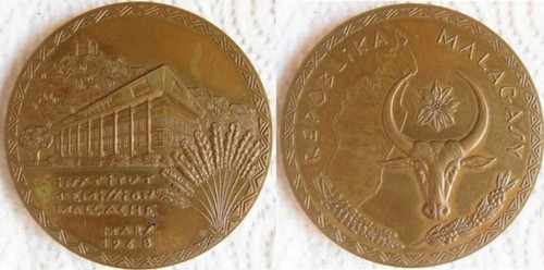 Madagascar médaille bronze - en,