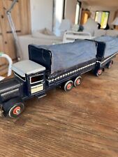 CAMION REMORQUE TIPPCO BACHE "GENEHMIGTER FERNVERKEHR" MADE IN GERMANY 50 CM