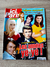 Ici Paris les années yéyé 4 SHEILA HALLYDAY CLAUDE FRANCOIS EDDY MITCHELL dalida