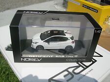 NOREV 1/43 PEUGEOT 208 "LIGNE S"  2012 couleur "BLANC BANQUISE"!!!!