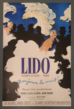 Affiche Gruau ''Lido'' 1971