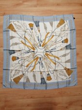 superbe foulard soie relouté main**LANCEL*