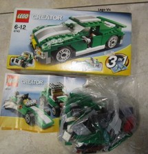Lego 6743 Creator Street Speeder Green Racer complet Notice boite de 2009 CNB76