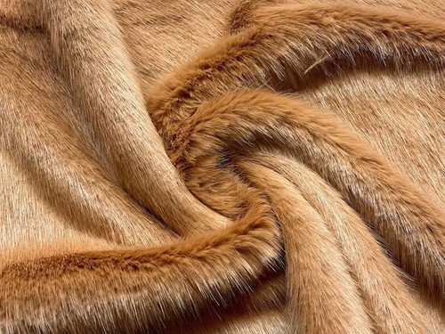 Super luxe tissu fausse - en,