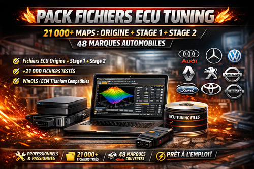 Pack fichiers ecu tuning - pack,