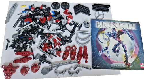 Lego bionicle 8756 sidorak - bionicle,