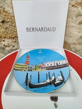 Porcelaine Limoges Bernardaud Assiette Présentation Relais & Châteaux "VENICE"