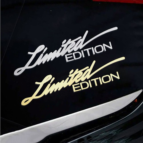 Car sticker limited edition - car,