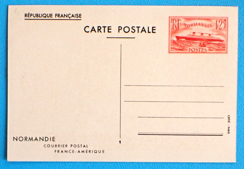 Entier postal paquebot - entier,