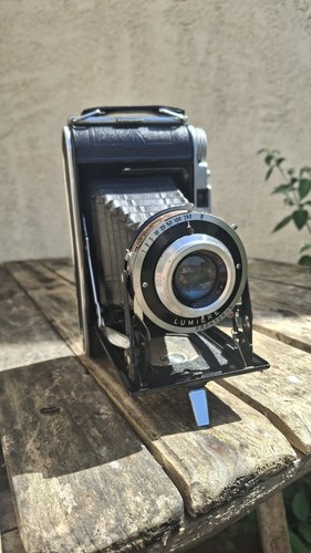 Appareil photo ancien folding - ancien,