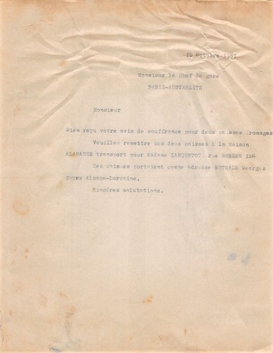 1951 chef de gare a - -, le