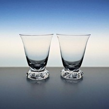 Paire de verres à vin modèle