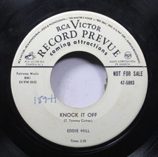 Eddie Hill 45 RPM 7"