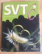 SVT Sciences de la Vie et de la Terre 6e Livre scolaire collège